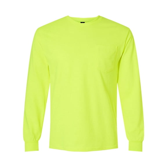 Gildan Ultra Cotton® Long Sleeve Pocket T-Shirt