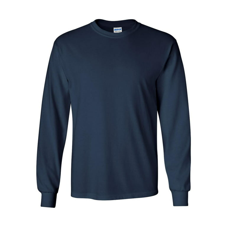 Gildan - Ultra Cotton Long Sleeve T-Shirt - 2400 - Walmart.com