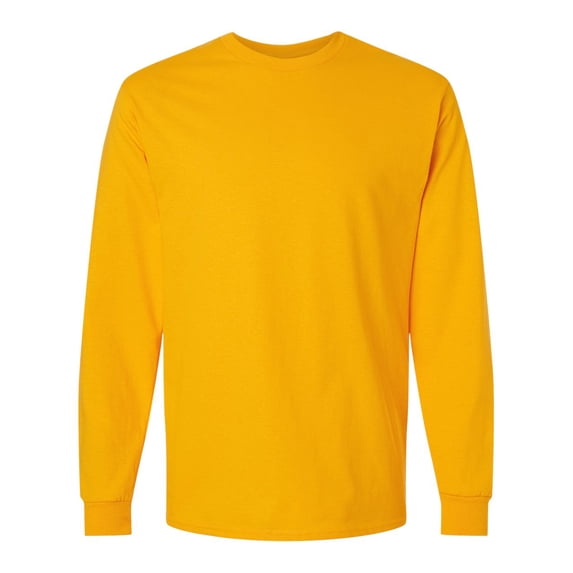 Gildan Ultra Cotton Long Sleeve T-Shirt for Men Size up to 5XL