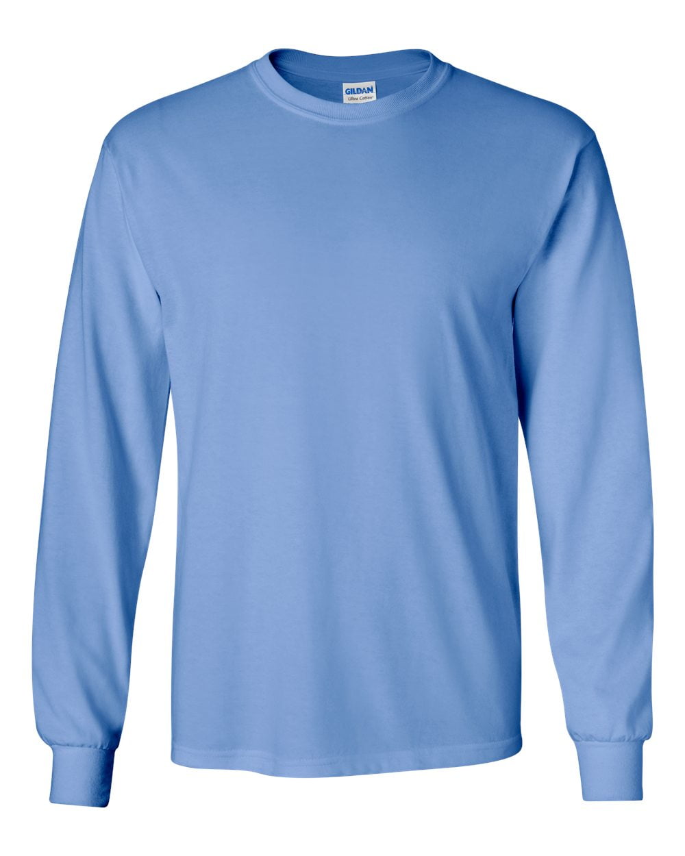 Ultra Cotton Long Sleeve T-Shirt, 3XL, Light Blue - Walmart.com