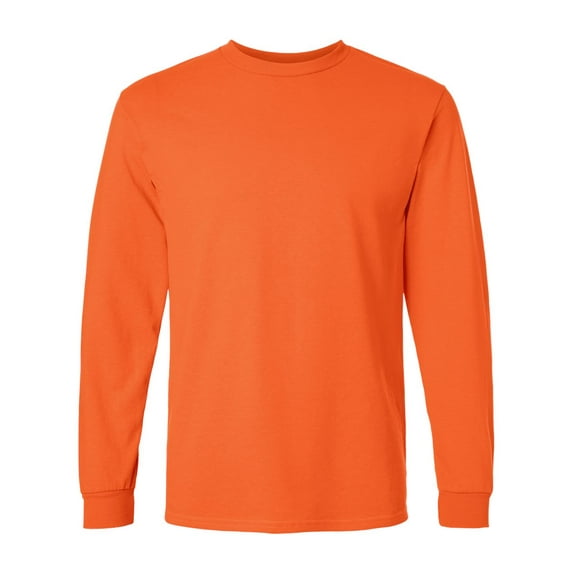 Gildan Ultra Cotton Long Sleeve T-Shirt for Men Size up to 5XL