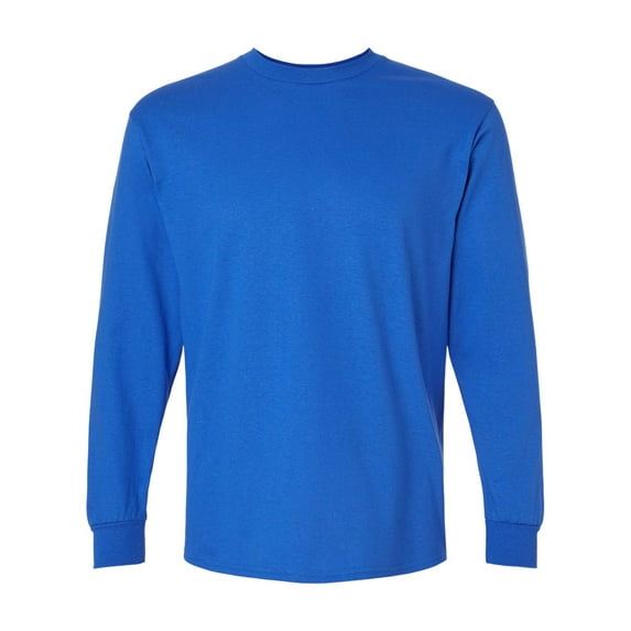 Gildan Ultra Cotton Long Sleeve T-Shirt for Men Size up to 5XL