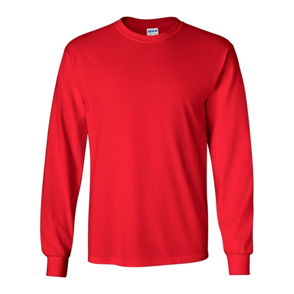 Gildan Ultra Cotton Long Sleeve T-Shirt for Men