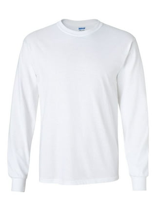 White Stretch Long Sleeve T Shirt