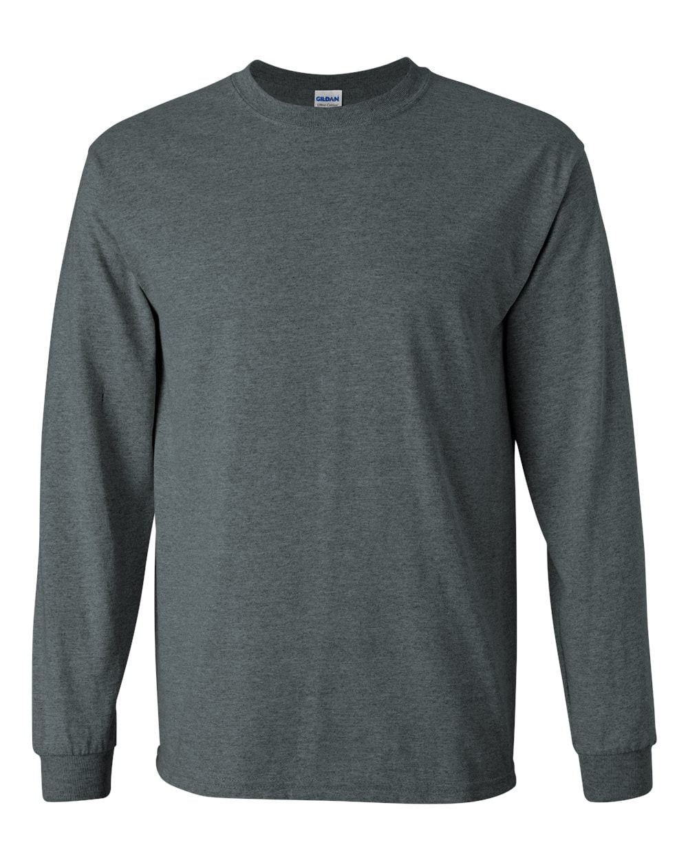 Gildan Ultra Cotton Long Sleeve T-Shirt for Men - Walmart.com