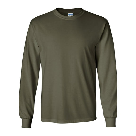 Gildan Ultra Cotton Long Sleeve T-Shirt for Men