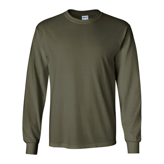 Gildan Ultra Cotton Long Sleeve T-Shirt for Men