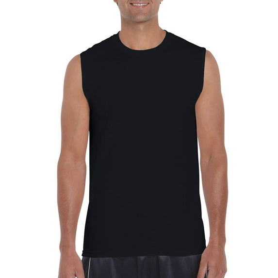 Gildan Ultra Cotton Men's Classic Sleeveless T-shirt