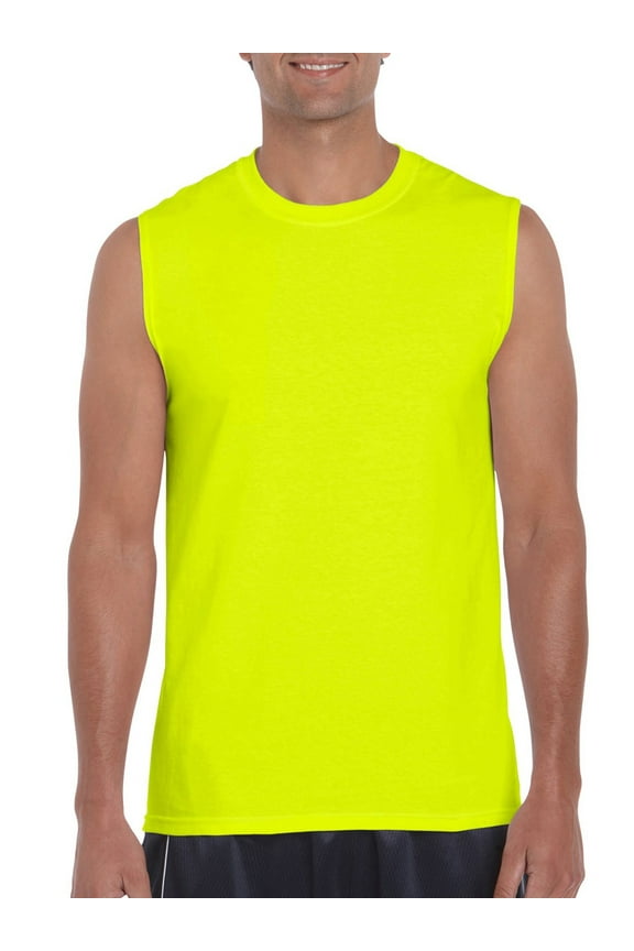 Ultra Cotton Men's Classic Sleeveless T-shirt