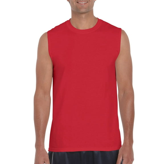 Gildan Ultra Cotton Men's Classic Sleeveless T-shirt