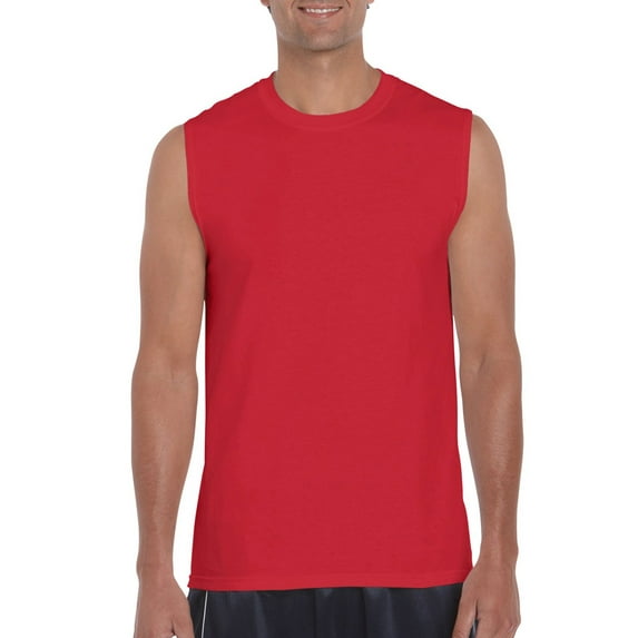 Gildan Ultra Cotton Men's Classic Sleeveless T-shirt