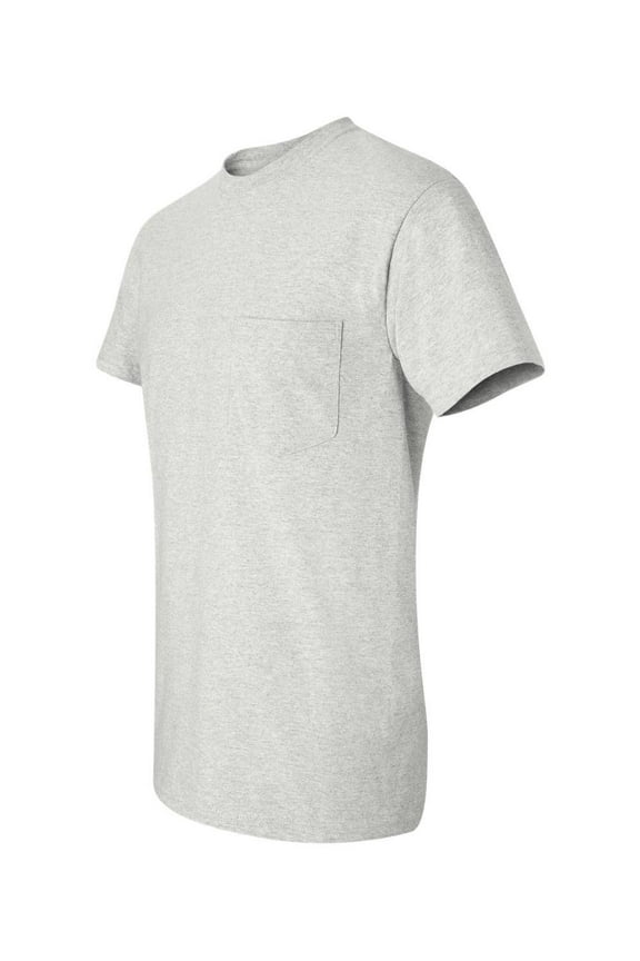 - Ultra Cotton Pocket T-Shirt - 2300 - Ash - Size: 2XL