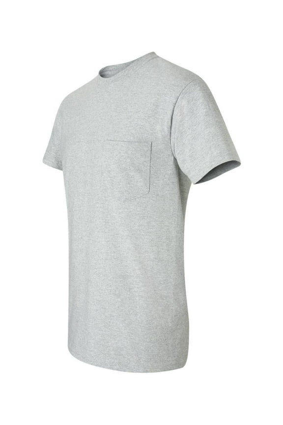 - Ultra Cotton Pocket T-Shirt - 2300 - Sport Grey - Size: L