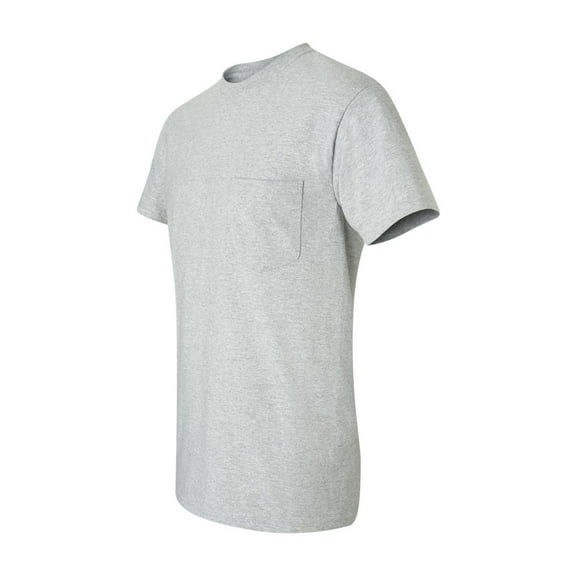 Gildan - Ultra Cotton Pocket T-Shirt - 2300 - Sport Grey - Size: XL