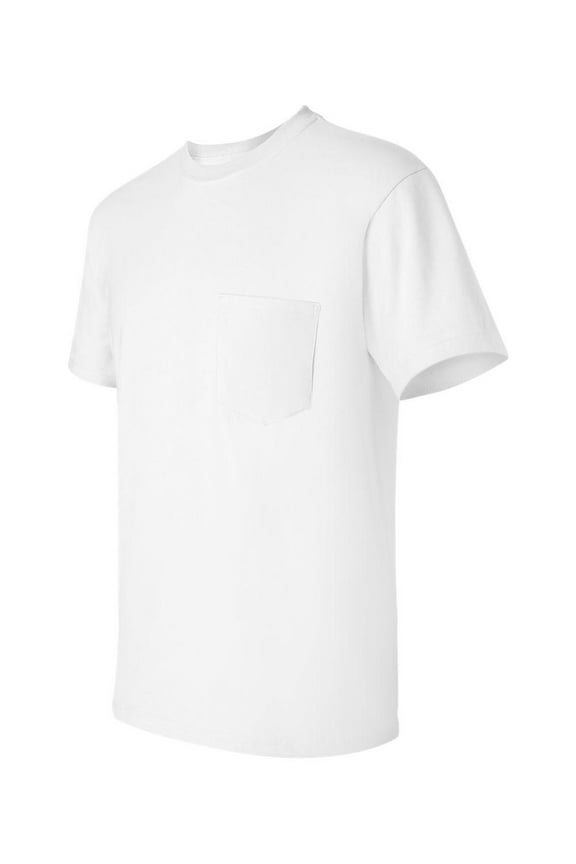 - Ultra Cotton Pocket T-Shirt - 2300 - White - Size: 2XL