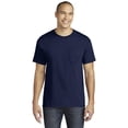 thumbnail image 1 of Gildan Ultra Cotton Pocket T-Shirt for Unisex GR23 Undershirts Lightweight Longer Length Crewneck Tee Navy, 4XL, 1 of 5