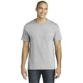 thumbnail image 1 of Gildan Ultra Cotton Pocket T-Shirt for Unisex GR23 Undershirts Lightweight Longer Length Crewneck Tee Sport Grey, 4XL, 1 of 5