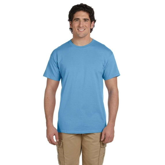 Gildan Ultra Cotton T-Shirt - G200 6oz., Carolina Blue, S, Pack Of 10, Mens T-Shirts