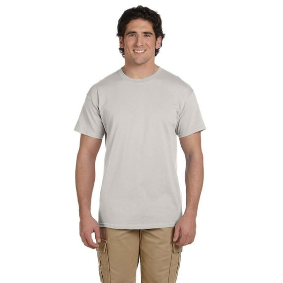 Gildan Ultra Cotton T-Shirt - G200 6oz., Ice Grey, 3X, Pack Of 10, Mens T-Shirts