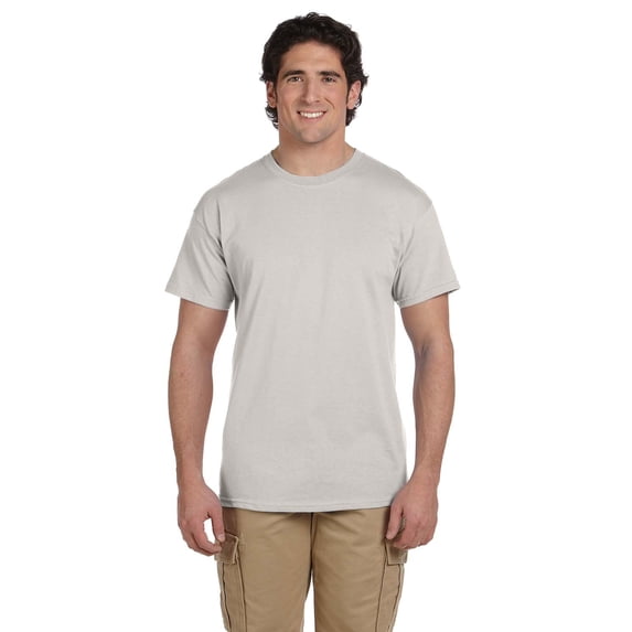 Gildan Ultra Cotton T-Shirt - G200 6oz., Ice Grey, L, Pack Of 10, Mens T-Shirts