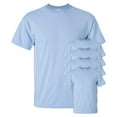thumbnail image 1 of Gildan Ultra Cotton T-Shirt - G200 6oz., Light Blue, S, Pack Of 5, Mens T-Shirts, 1 of 1