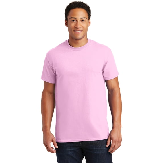 Gildan Ultra Cotton T-Shirt - G200 6oz., Light Pink, XL, Pack Of 5, Mens T-Shirts