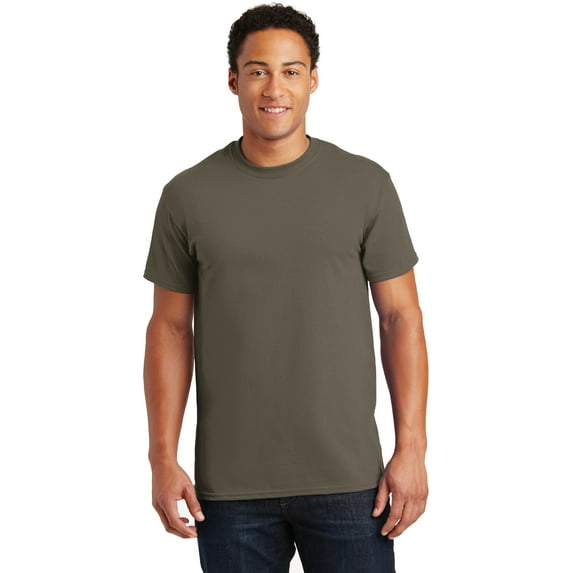 Gildan Ultra Cotton T-Shirt - G200 6oz., Prairie Dust, 3X, Pack Of 10, Mens T-Shirts