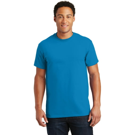 Gildan Ultra Cotton T-Shirt - G200 6oz., Sapphire, M, Pack Of 5, Mens T-Shirts