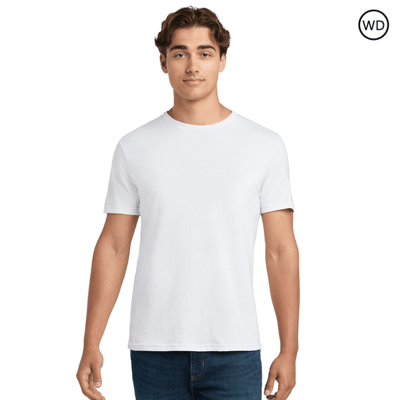 Gildan Softstyle Midweight Short Sleeve Cotton T-Shirt for Men, White, S