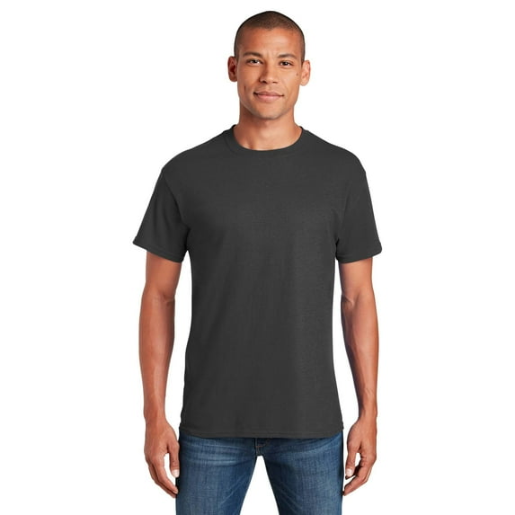 Gildan Ultra Cotton T-Shirt for Men, Short Sleeve Crewneck Tee, 100% Cotton, Charcoal, M