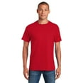 thumbnail image 1 of Gildan Ultra Cotton T-Shirt for Men, Short Sleeve Crewneck Tee, 100% Cotton, Red, XL, 1 of 6