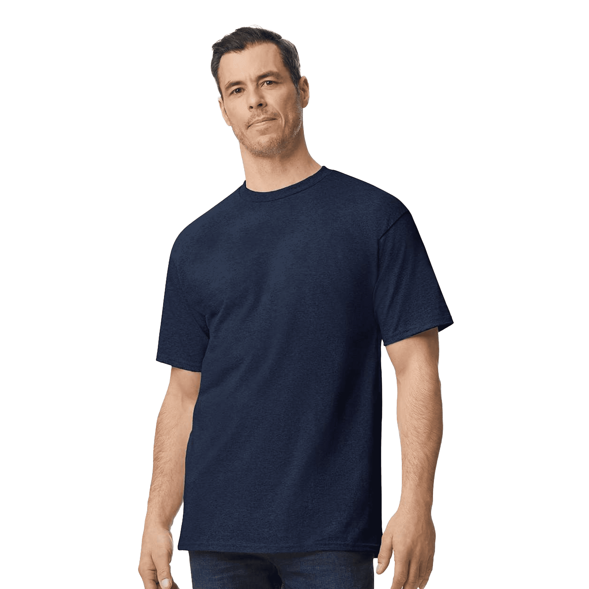 Gildan Ultra Cotton Tall T-Shirt, Men's Short Sleeve Crewneck Classic ...