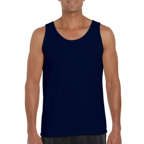 Gildan Ultra Cotton Tank Navy