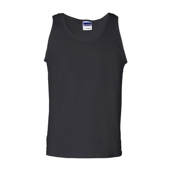 Gildan - Ultra Cotton® Tank Top - 2200 - 3 Pack - Multi-Pack - Black - Size: L