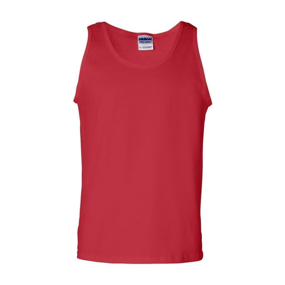 Gildan - Ultra Cotton® Tank Top - 2200 - 3 Pack - Multi-Pack - Red - Size: L