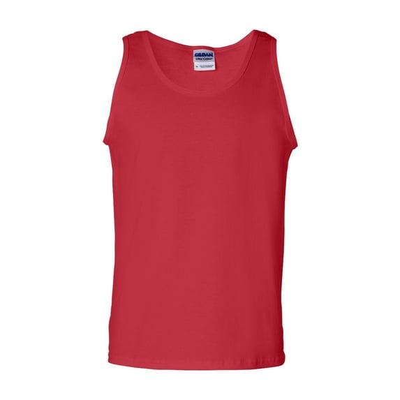 Gildan - Ultra Cotton® Tank Top - 2200 - 3 Pack - Multi-Pack - Red - Size: S