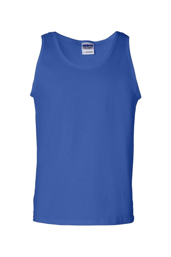 - Ultra Cotton® Tank Top - 2200 - 3 Pack - Multi-Pack - Royal - Size: XL