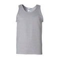 thumbnail image 1 of Gildan - Ultra Cotton® Tank Top - 2200 - 3 Pack - Multi-Pack - Sport Grey - Size: XL, 1 of 3