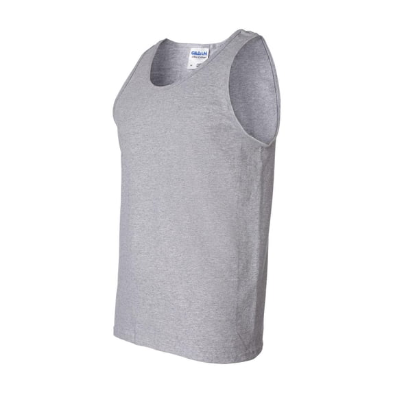 Gildan - Ultra Cotton Tank Top - 2200 - Sport Grey - Size: L