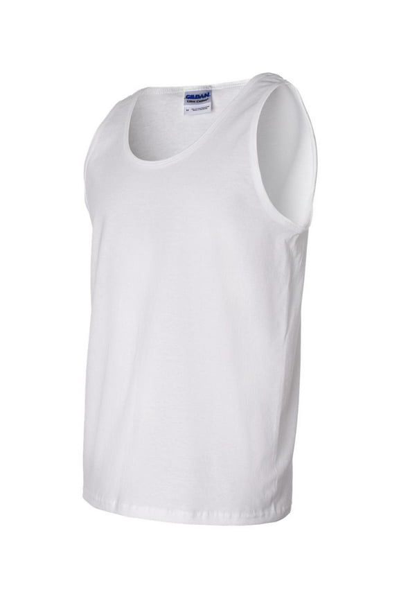 - Ultra Cotton Tank Top - 2200 - White - Size: L