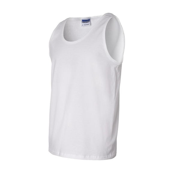 Gildan - Ultra Cotton Tank Top - 2200 - White - Size: XL