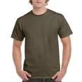 thumbnail image 1 of Gildan Ultra Cotton Tee Olive, 1 of 2