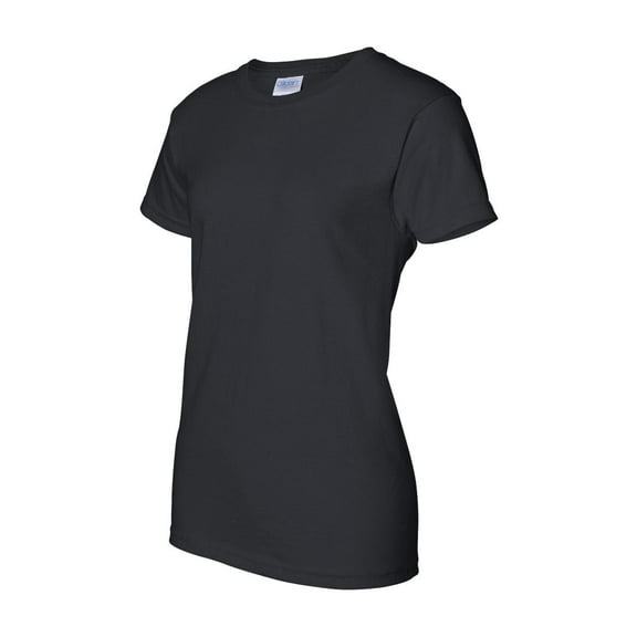 Gildan - Ultra Cotton Womenâ€™s T-Shirt - 2000L - Black - Size: L