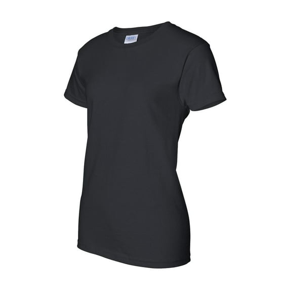 Gildan - Ultra Cotton Women’s T-Shirt - 2000L - Black - Size: M