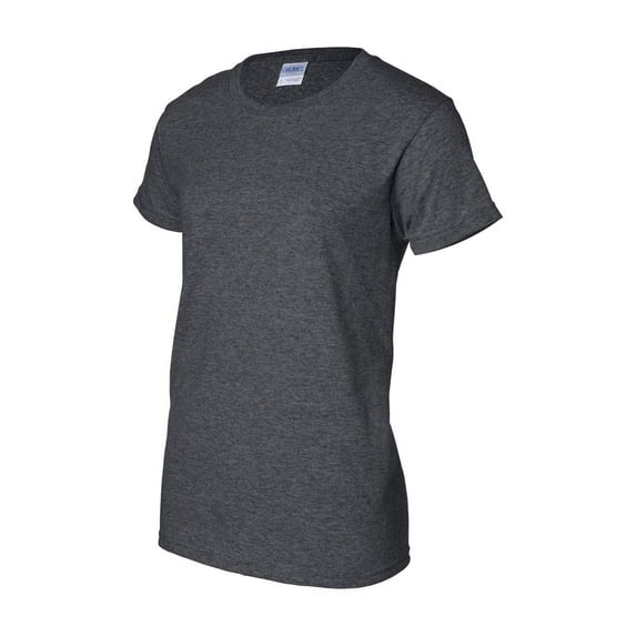 Gildan - Ultra Cotton Women’s T-Shirt - 2000L - Dark Heather - Size: S