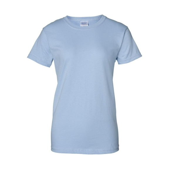 Gildan - Ultra Cotton Womenâ€™s T-Shirt - 2000L - Light Blue - Size: 2XL