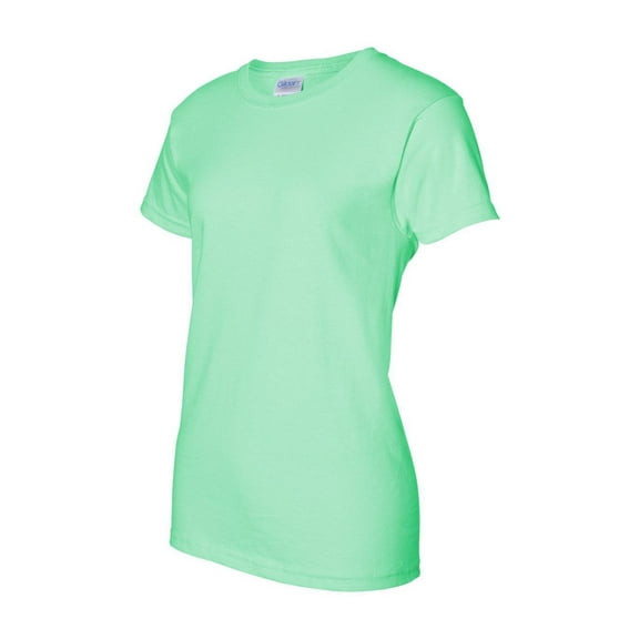 Gildan - Ultra Cotton Womenâ€™s T-Shirt - 2000L - Mint Green - Size: XS