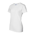 thumbnail image 1 of Gildan - Ultra Cotton Womenâ€™s T-Shirt - 2000L - White - Size: L, 1 of 3