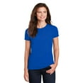thumbnail image 1 of Gildan Ultra Cotton Women’s T-Shirt, Comfortable Short Sleeve Feminine Tee, Royal, Sizes S-3XL, 1 of 5