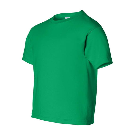 Gildan - Ultra Cotton Youth T-Shirt - 2000B - Irish Green - Size: M